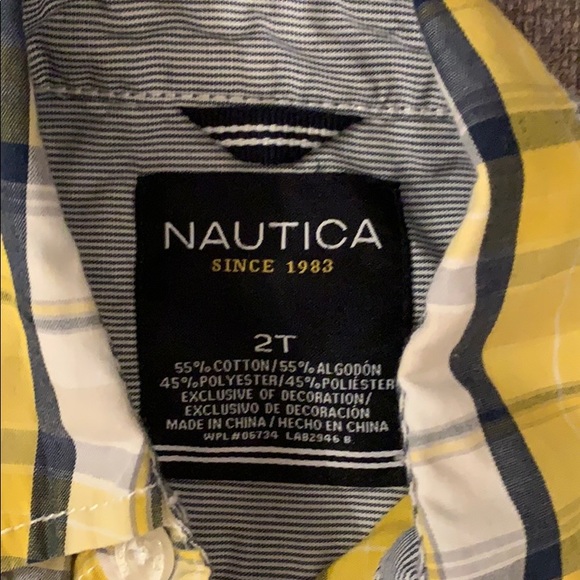 Nautica Boys Button Down - Picture 2 of 3